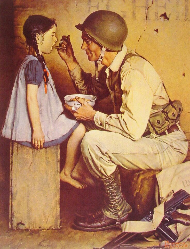 Norman rockwell картины