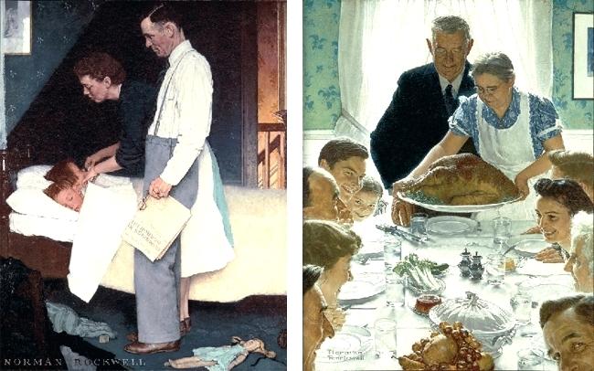 650x406 Norman Rockwell Original Paintings For Sale Freedom From Fear - Norman Rockwell Original Painting Prices