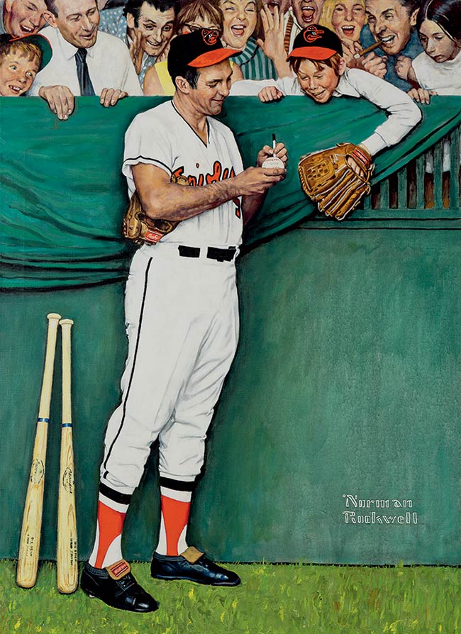 650x894 The Brooks Robinson Coeection Heritage Auctions - Norman Rockwell Original Painting Prices