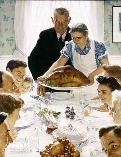 400x517 Norman Rockwell's Four Freedoms The Saturday Evening Post - Norman Rockwell Painting