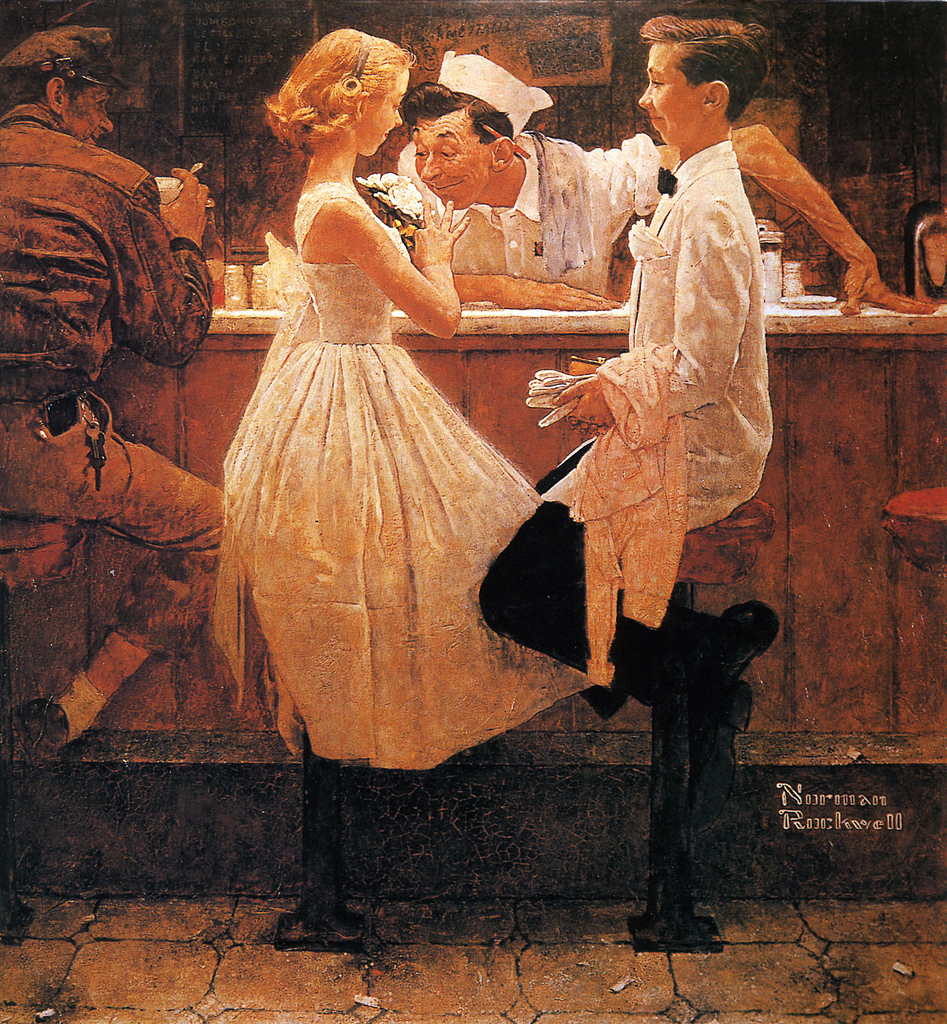 947x1024 Norman Rockwell, Art - Norman Rockwell Painting