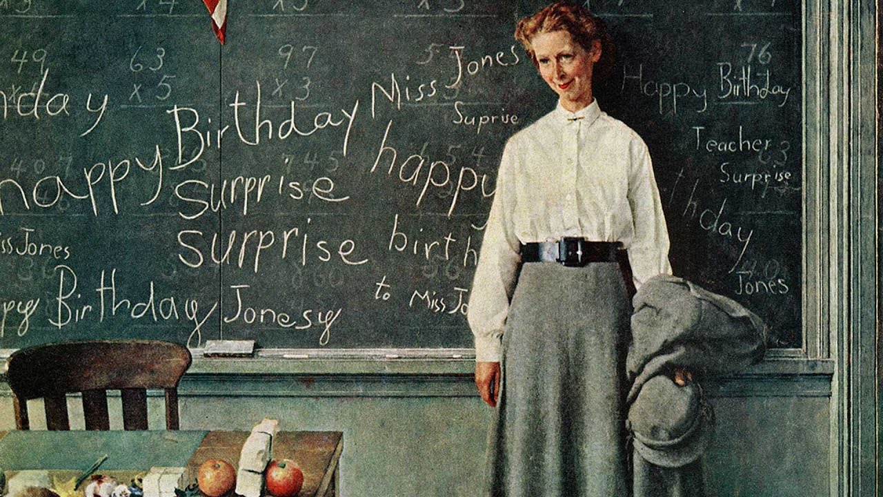 1280x720 Norman Rockwell Paintings In Song - Norman Rockwell Painting