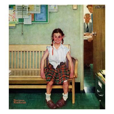 400x400 Beautiful Norman Rockwell Artwork For Sale, Posters And Prints - Norman Rockwell Painting