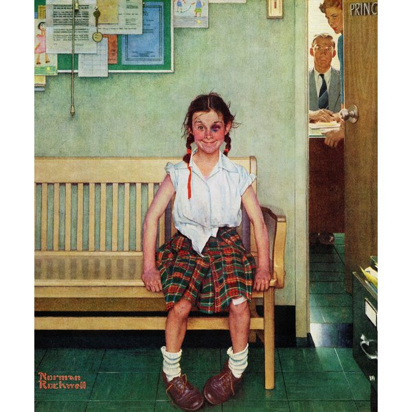 600x600 Charlton Home - Norman Rockwell Painting