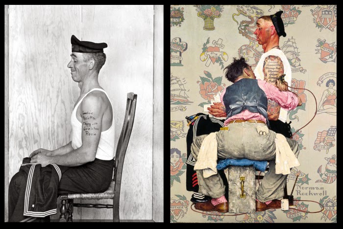 700x468 Tweedland Gentlemen's Club Americana Norman Rockwell - Norman Rockwell Sailor Painting