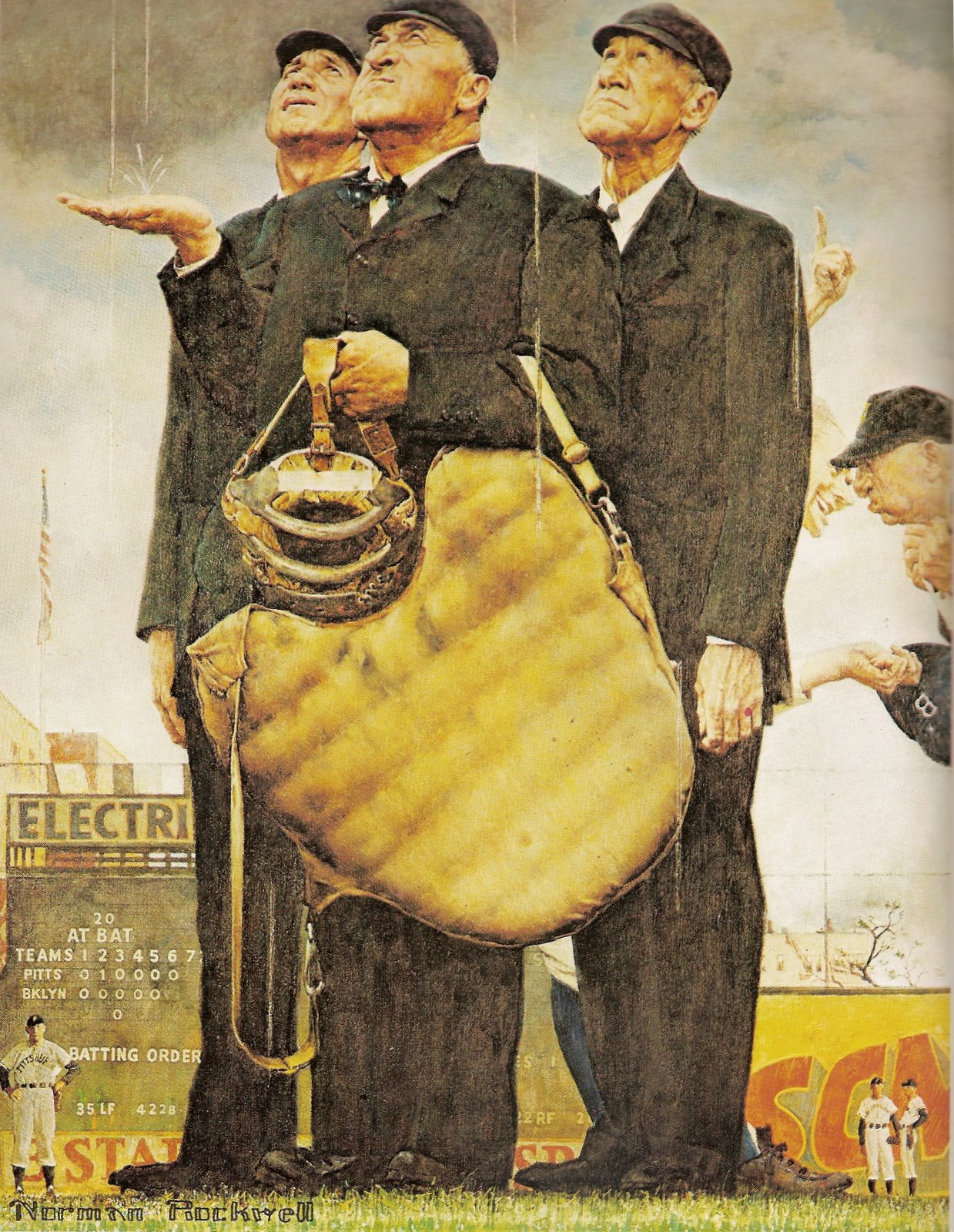1239x1600 Imagine Norman Rockwell - Norman Rockwell Sailor Painting