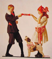 177x200 Norman Rockwell Paintings Gallery In Chronological Order - Norman Rockwell Veterinarian Painting