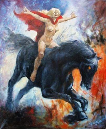 404x493 Sito Artchive - Norse Valkyrie Painting