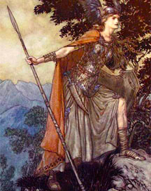 216x272 Valkyrie Brewing Company - Norse Valkyrie Painting