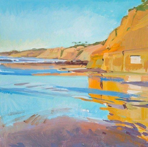 500x498 Painting Of The Week Marcia Burtt Looking North - North Coast Painting