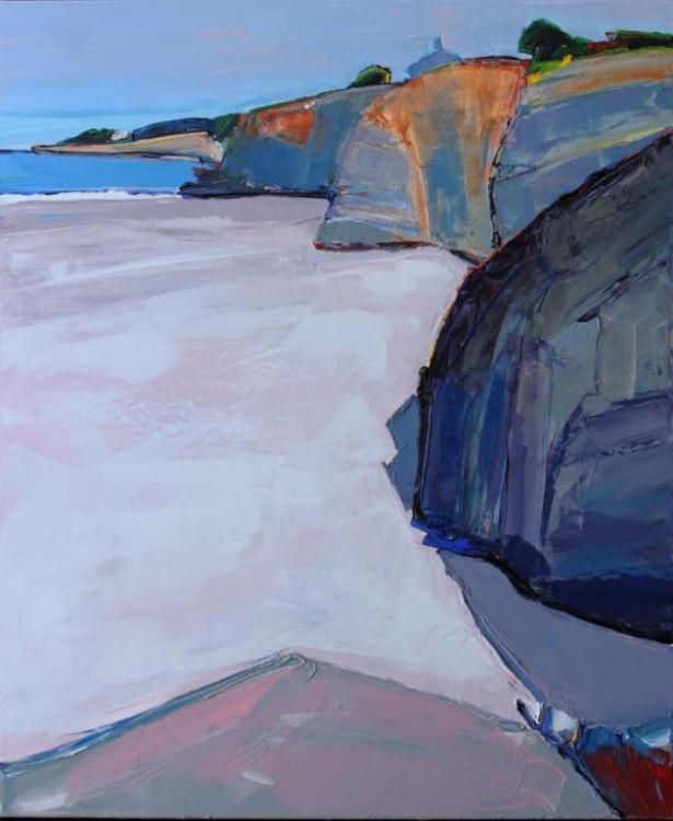 615x750 Sea Ranch, North Coast, Ca Acrylic Painting By Timothy Mulligan - North Coast Painting