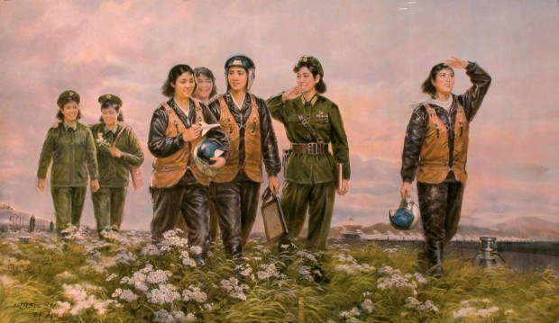 620x359 North Korean Art And Landscape Paintings - North Korean Painting