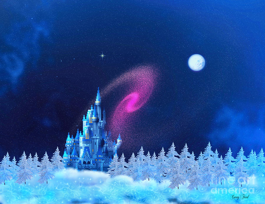 900x695 The North Pole Painting By Corey Ford - North Pole Painting