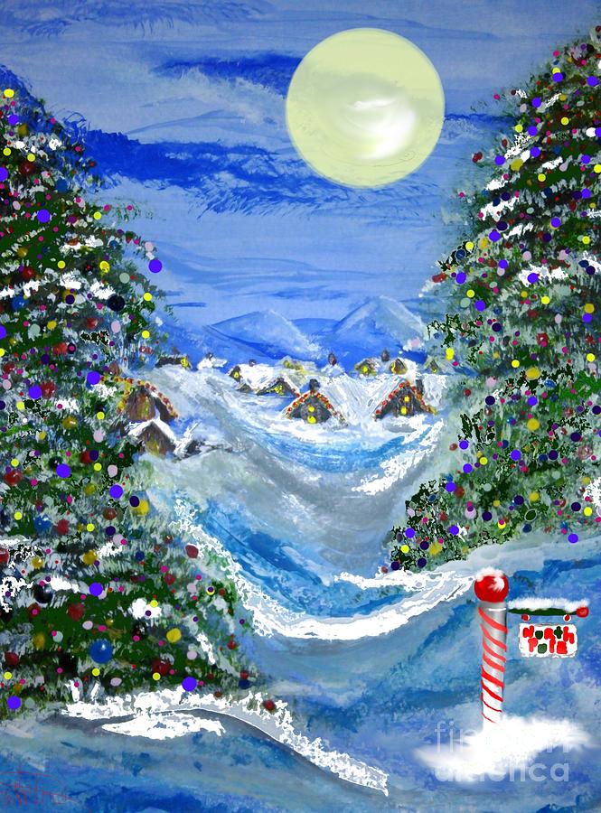 North Pole Painting at PaintingValley.com | Explore collection of North