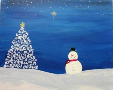 395x315 Painting Class For Wine, Paint, Canvas - North Star Painting