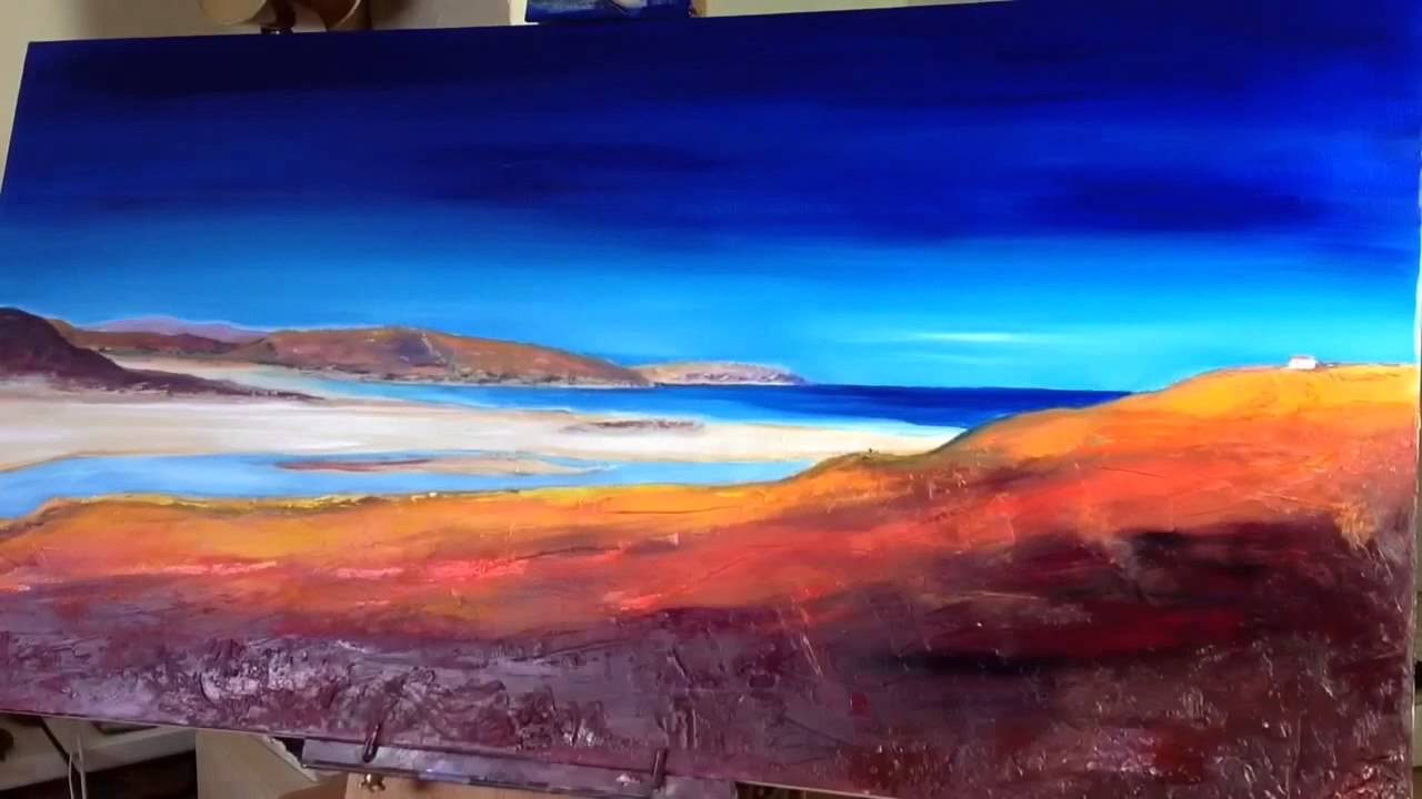 1280x720 The North Star Acrylic Painting - North Star Painting