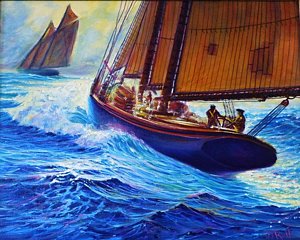 300x240 Northeaster Paintings Fine Art America - Northeaster Painting