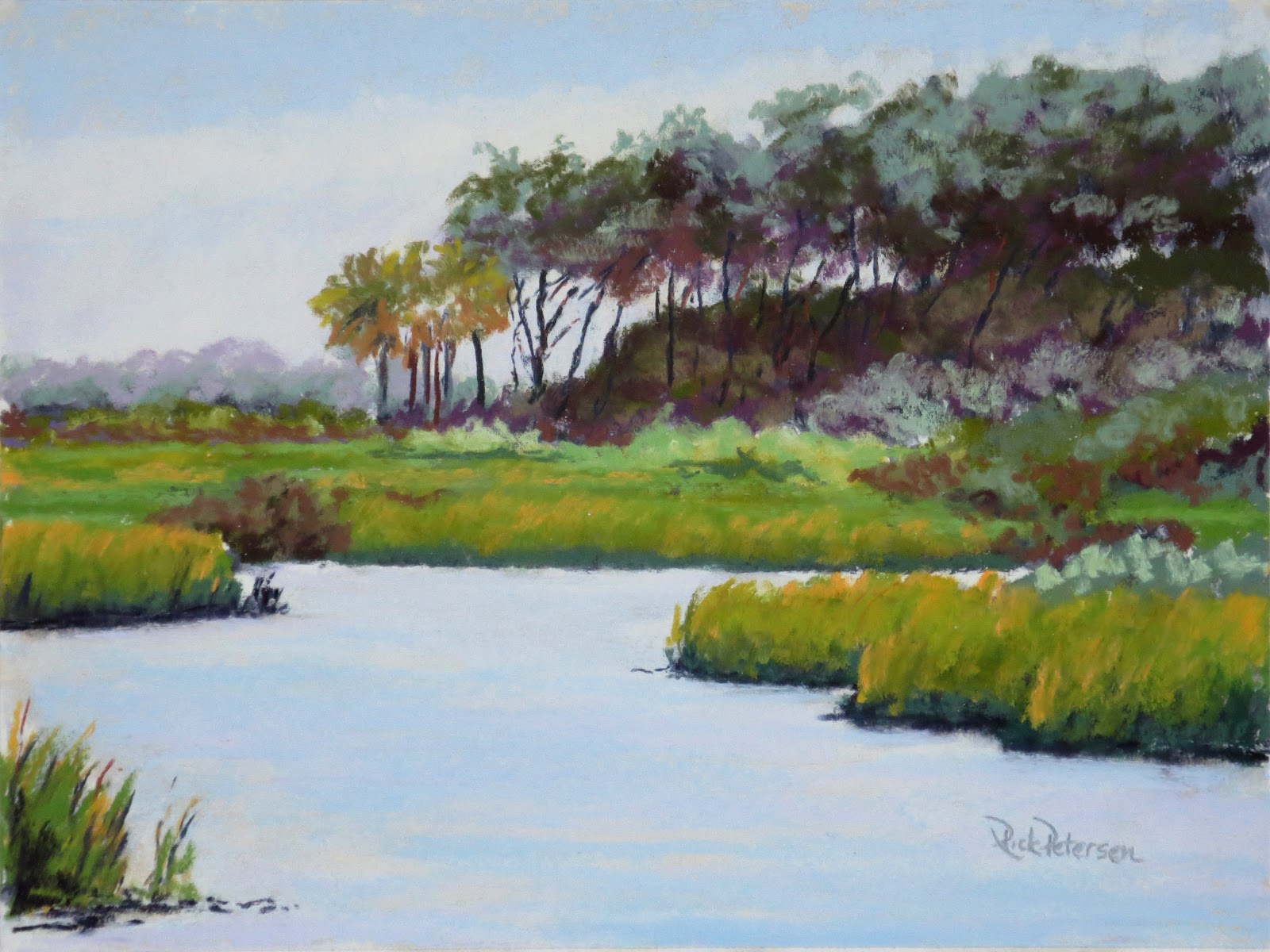 1600x1200 Rick Petersen's Painting For Today Northeaster Coming - Northeaster Painting