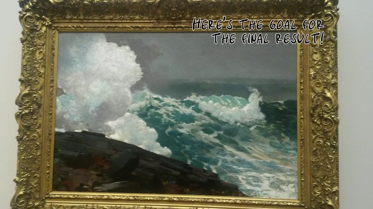 1280x720 Winslow Homer Northeaster Reproduction - Northeaster Painting