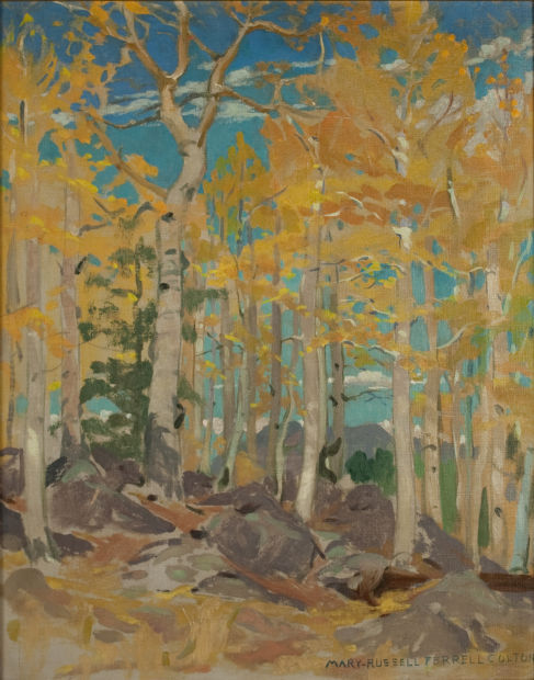 487x620 Mary Russell Ferrell Colton Painting Returns To Mna Arts - Northern Arizona Painting