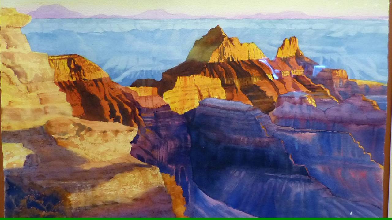 1280x720 The Spring Show 2016 Organized By The Northern Arizona Watercolor - Northern Arizona Painting