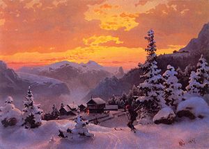 300x215 Norwegian Art - Norway Painting