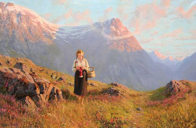 640x419 The Norwegian Paintings Of Hans Dahl - Norwegian Painting