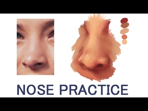 480x360 Nose Painting Practice [Speedpaint] - Nose Painting