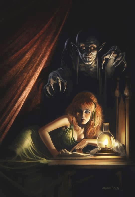 543x792 Nosferatu Painting Bob's Bored - Nosferatu Painting