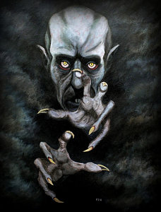 228x300 Nosferatu Paintings Fine Art America - Nosferatu Painting