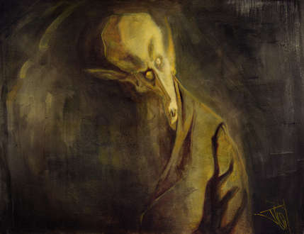 429x330 Nosferatu - Nosferatu Painting