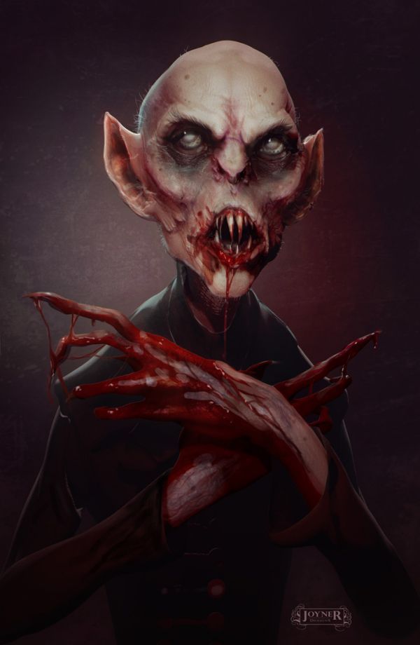 600x920 Nosferatu Art - Nosferatu Painting