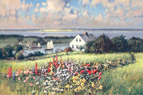 480x319 Paul Landry Artwork - Nostalgic Summer Painting