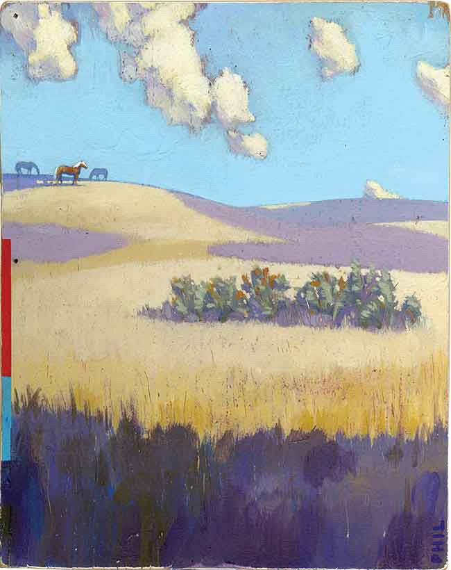 650x820 The Boys Of Summer, Free To Roam. Illustration By - Nostalgic Summer Painting