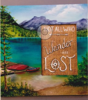 289x327 Not All Who Wander Are Lost - Not All Who Wander Are Lost Painting
