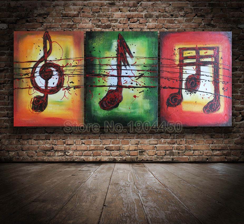 926x850 Hi Q Framed Hand Painted Oil Painting On Canvas Set Huge Abstract - Note Painting