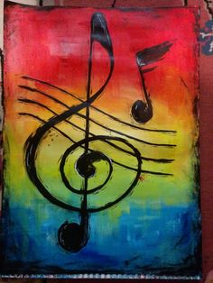 236x314 Musical Canvas Painting Ideasbstractbstract Painting - Note Painting