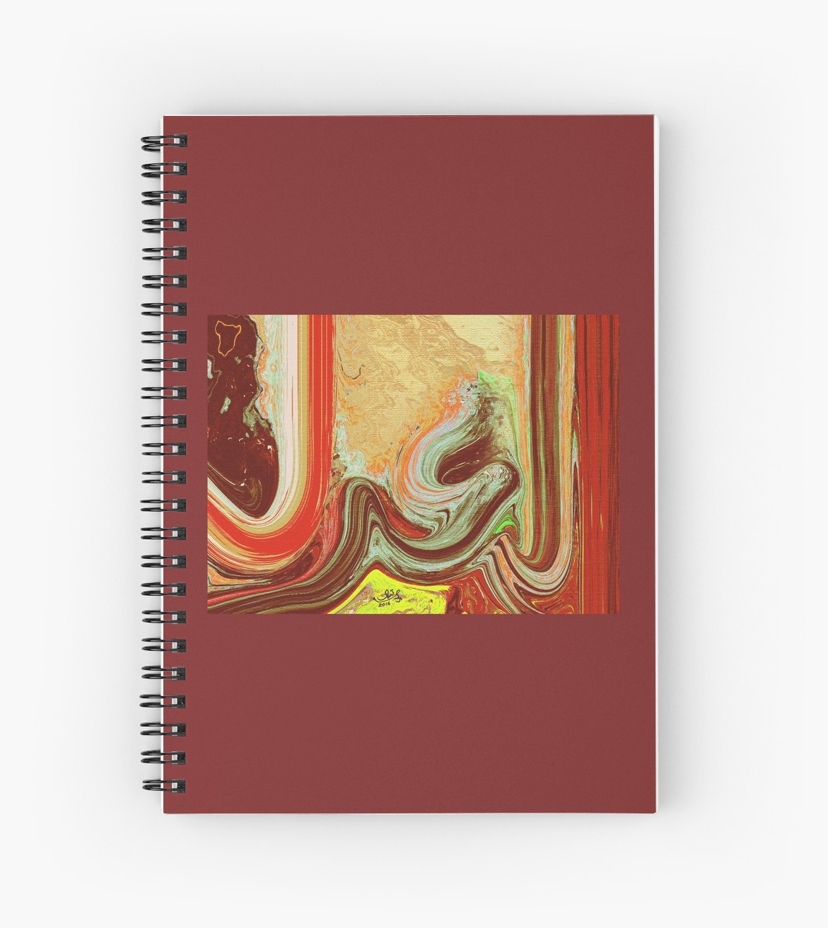 Notebook Painting at PaintingValley.com | Explore collection of ...