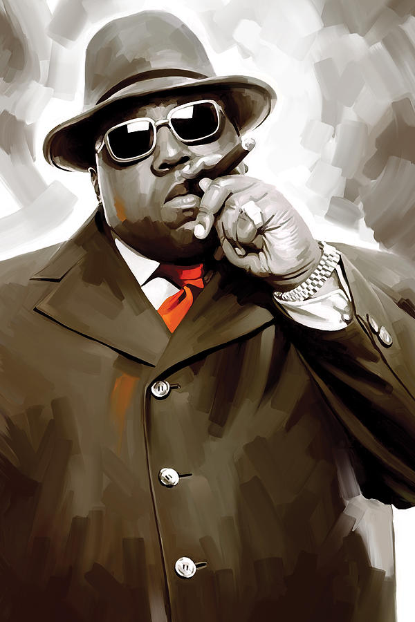 600x900 Notorious Big - Notorious Big Painting