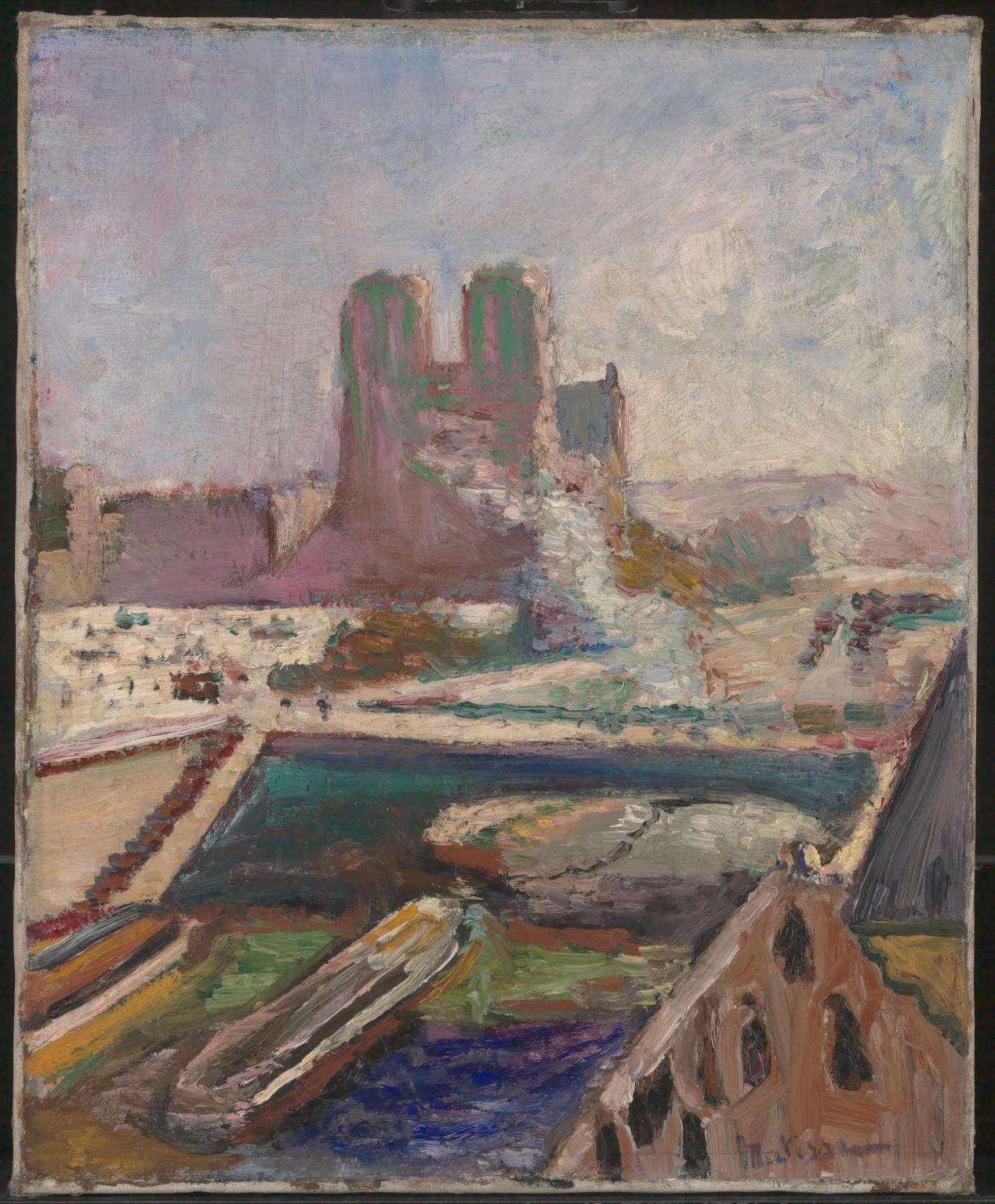 1269x1536 Notre Dame', Henri Matisse, C.1900 Tate - Notre Dame Painting