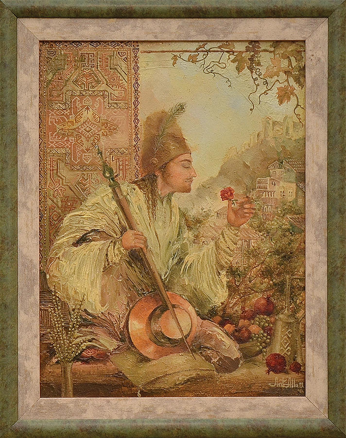 712x900 Sayat Nova Painting By Alla Antonyan - Nova Painting