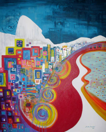 432x540 Bossa Nova - Nova Painting