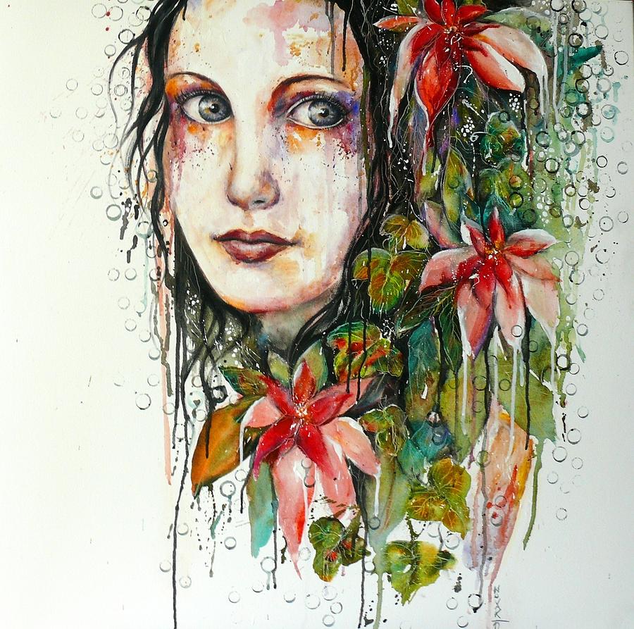 900x893 Hope Faith And Love Painting By Dreja Novak - Novak Painting