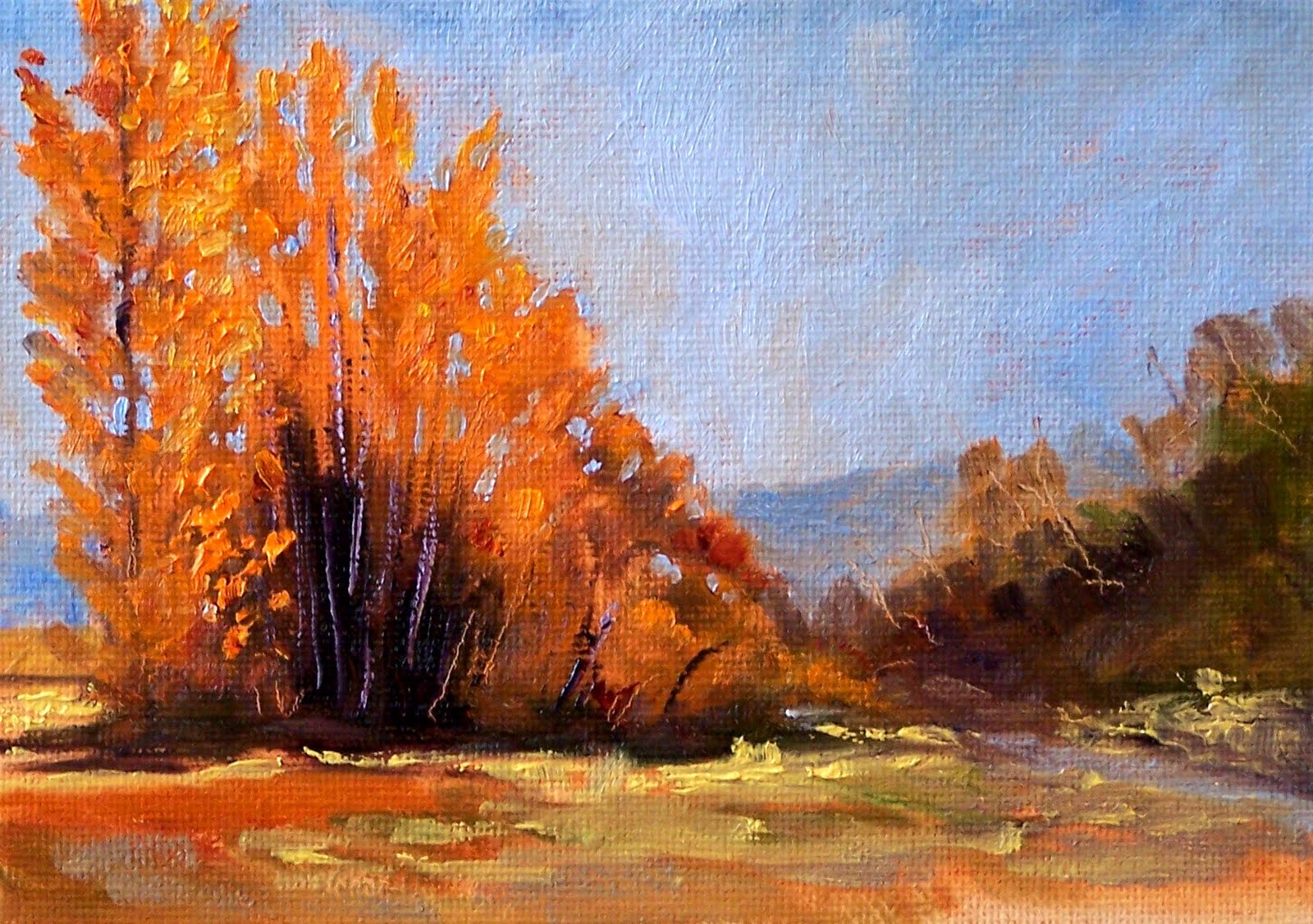 November Painting At PaintingValley.com | Explore Collection Of ...