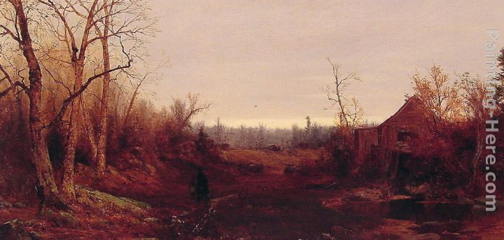 720x343 Jervis Mcentee November Day, 1863 Painting Anysize 50% Off - November Painting