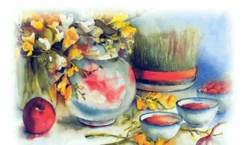 480x285 Persian New Year (Nowruz) Celebration - Nowruz Painting