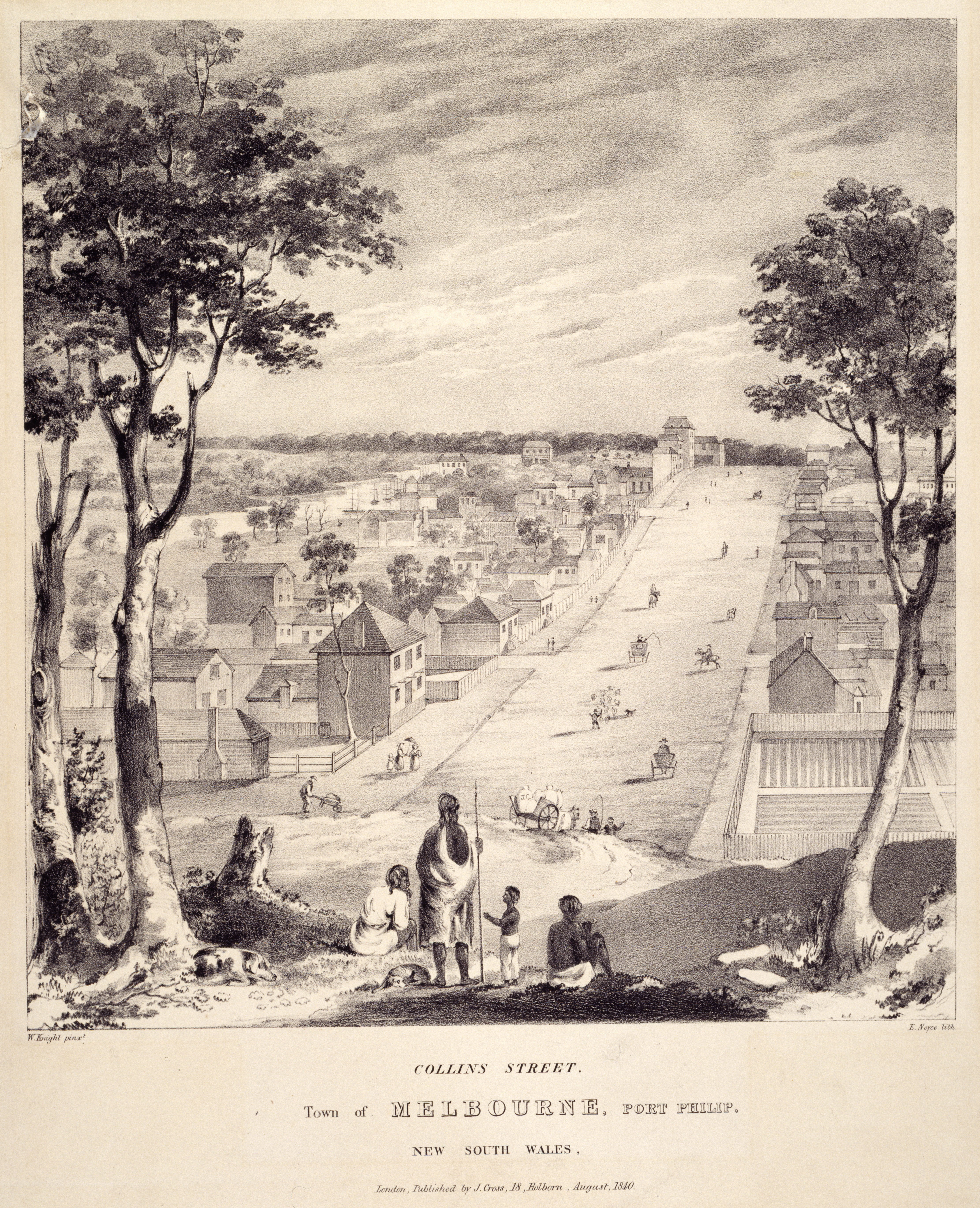 4443x5476 Collins Street - Noyce Painting