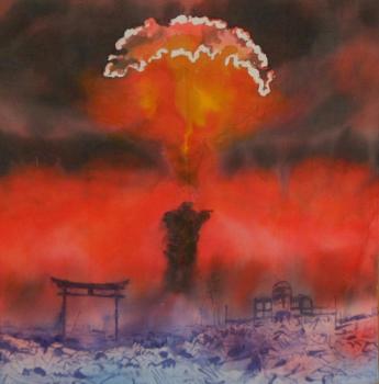 345x350 The Dance Of Life Amp The Dance Of Death Peace News - Nuclear Bomb Painting