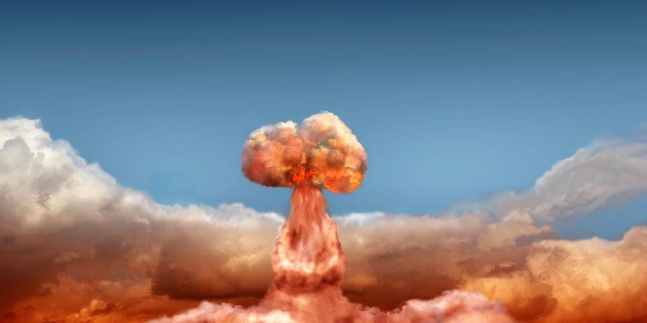1280x640 Bbc - Nuclear Bomb Painting
