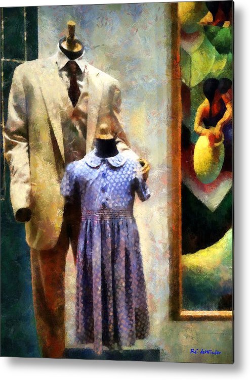 494x752 Nuclear Family Metal Print By Rc Dewinter - Nuclear Family Painting